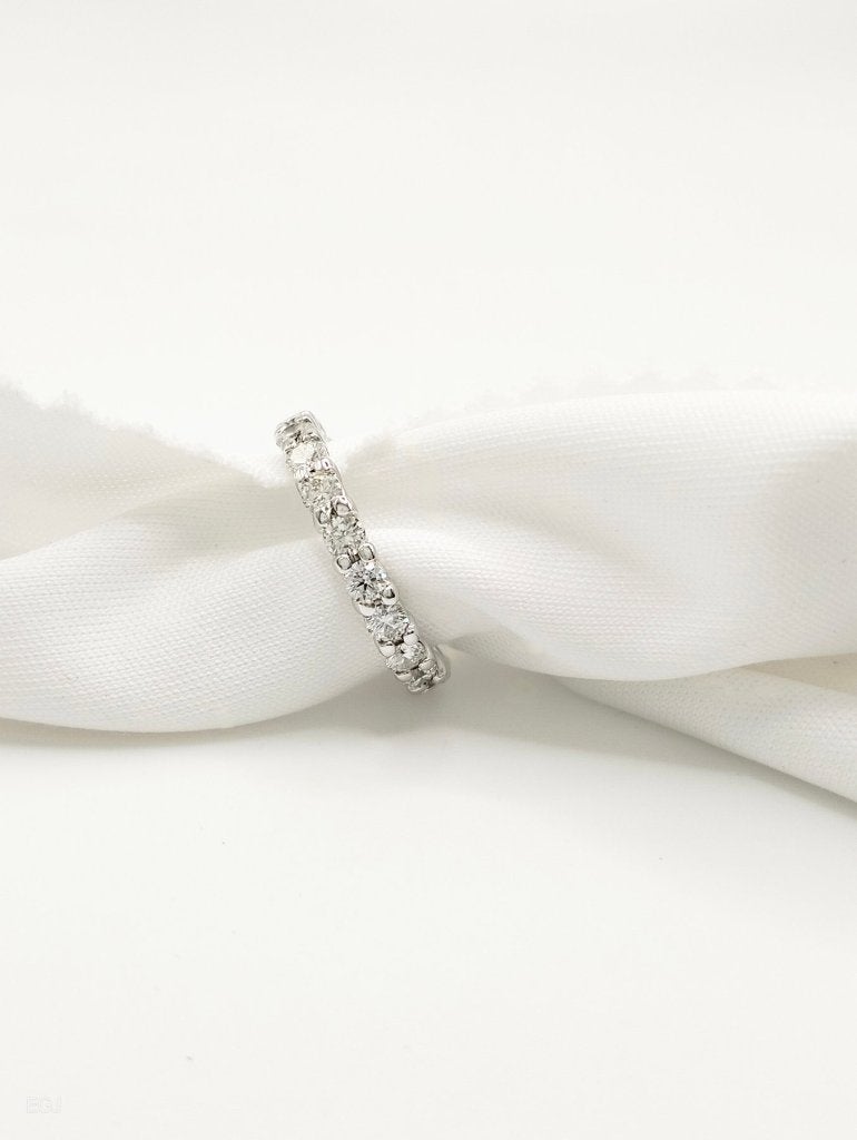 Exclusieve Leo Pizzo  Ring – 18k Witgoud – 1.20 ct Diamant, Ophalen of Verzenden, Zo goed als nieuw, Met edelsteen, Dame