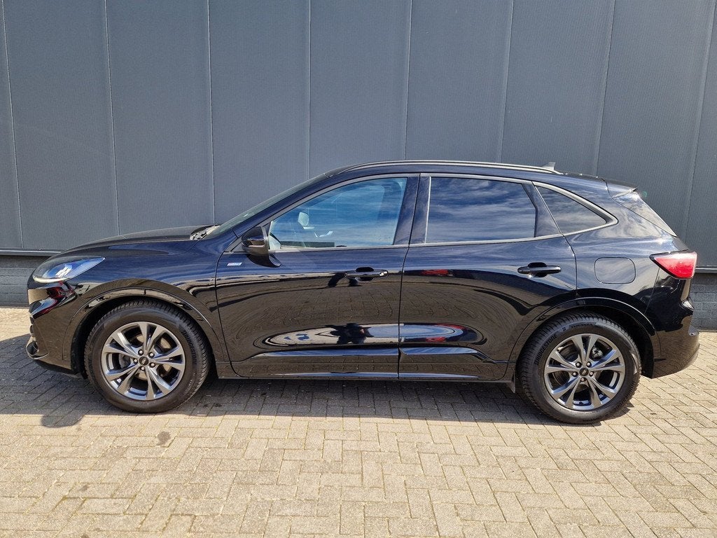Ford Kuga 2.0 EcoBlue ST-Line 120PK AUT 2WD /1e EIG, 12 maanden, Stof, Zwart, 4 cilinders