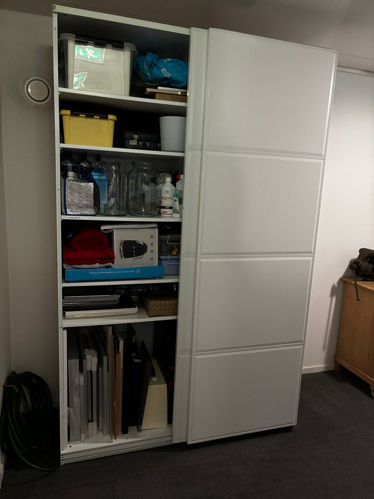 IKEA PAX HASVIK Kast - 236x150x67 cm - Perfecte staat, Ophalen, 100 tot 150 cm, 200 cm of meer, Wit