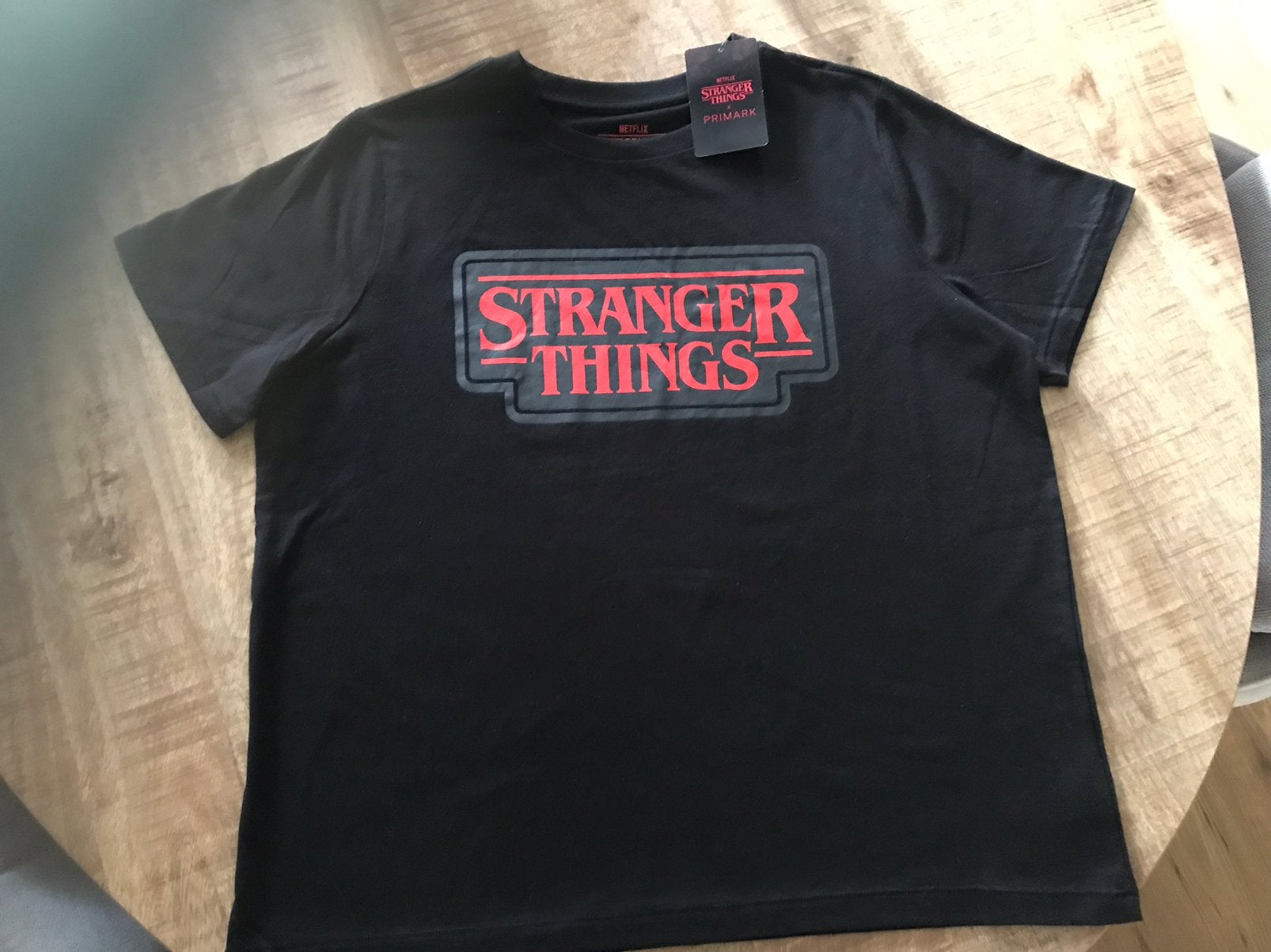 Stranger Things Tshirt, Ophalen of Verzenden, Nieuw, Maat 46 (S) of kleiner, Zwart