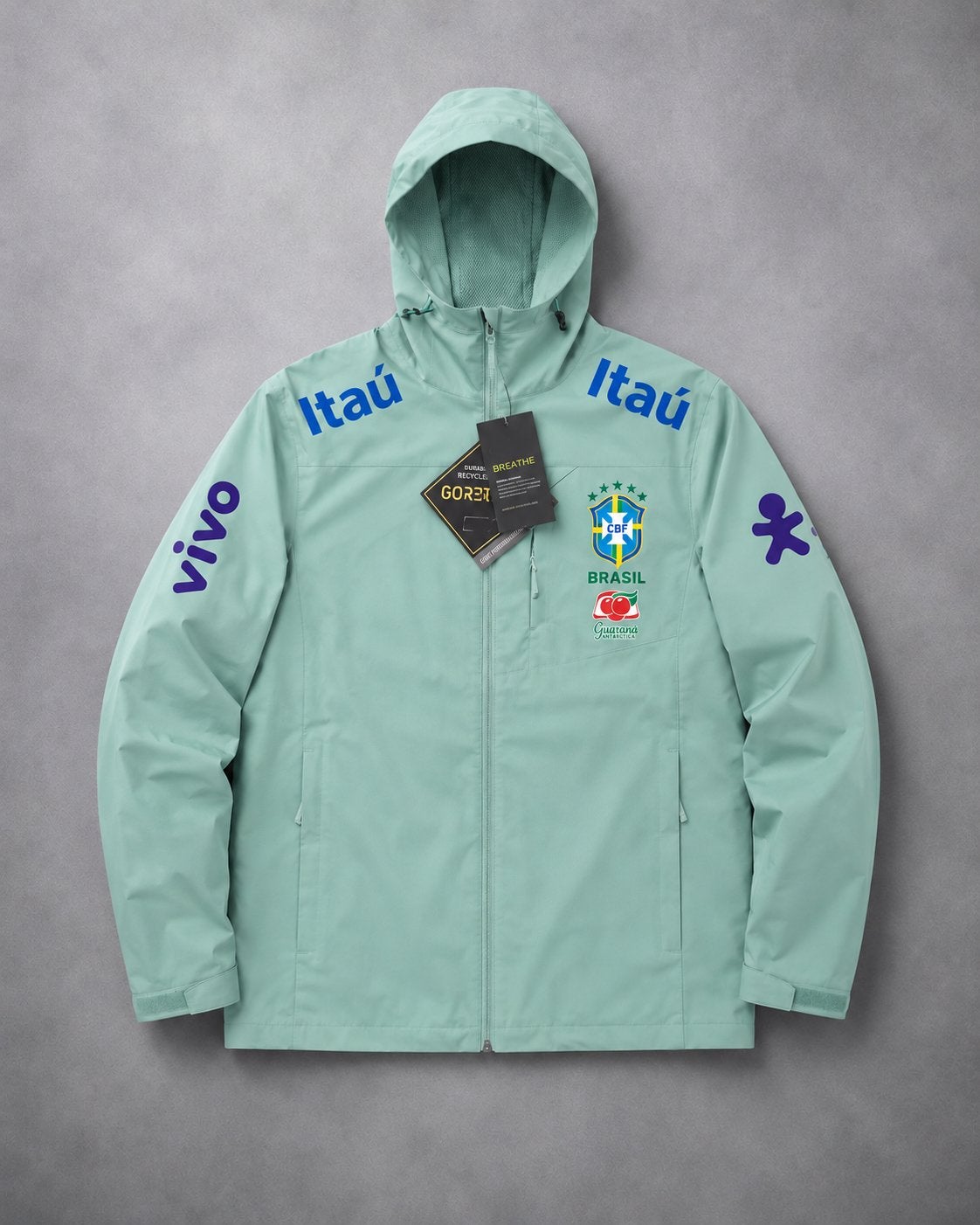 Brazilië Jas Groen, Ophalen of Verzenden, Nieuw, Groen