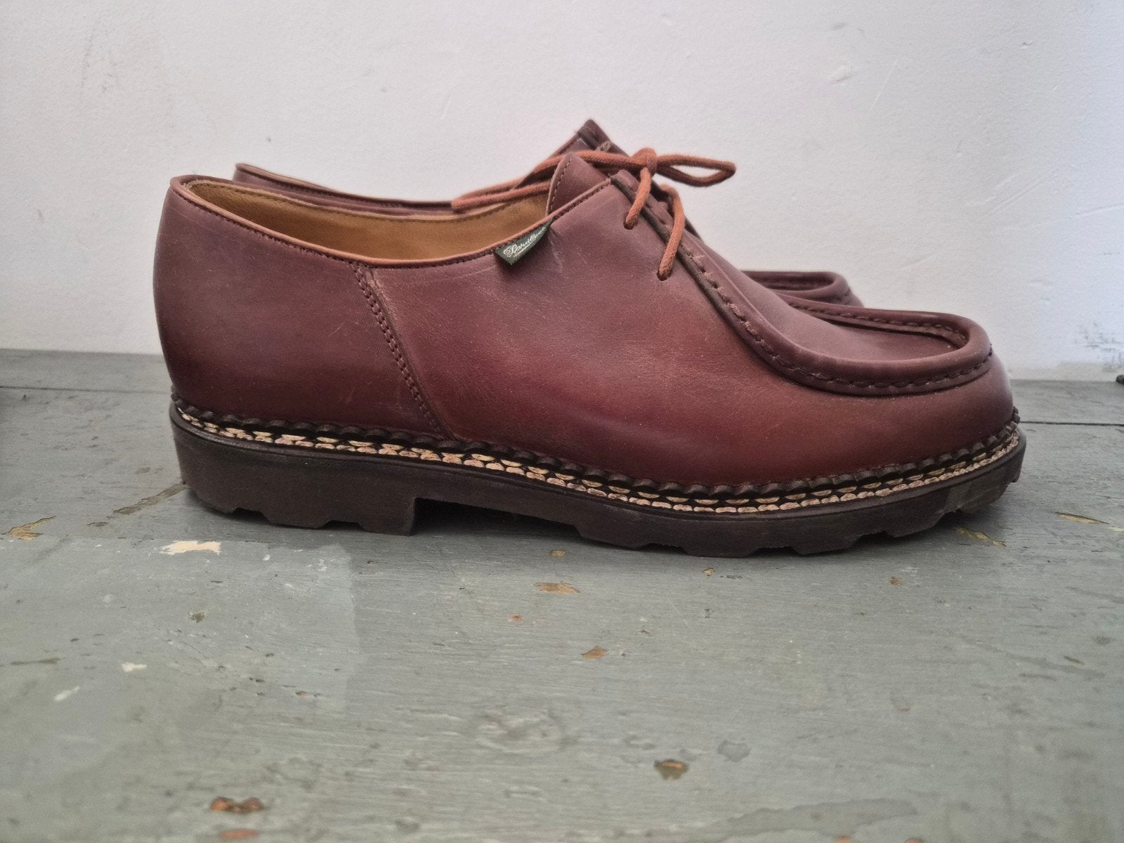 Paraboot Michael/Marche II - Bruine Nette Schoenen Maat 44, Bruin, Ophalen of Verzenden, Veterschoenen, Paraboot