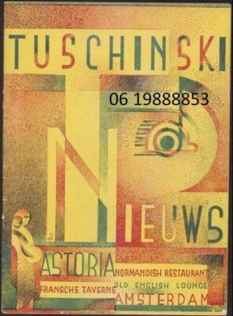 gezocht oud weekblad tijdschrift Tuschinski Nieuws 1929 1930, Ophalen of Verzenden, Gelezen, Muziek, Film of Tv