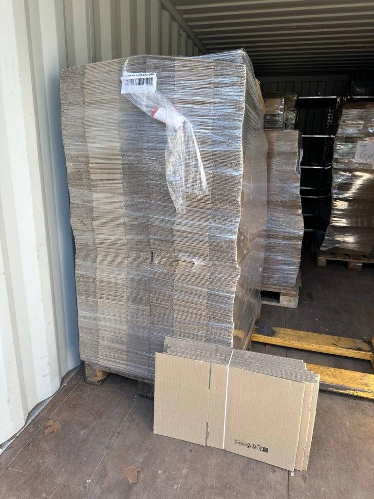 Kartonnen Dozen in Bulk te Koop – Meerdere Maten – 7 Pallets, Ophalen