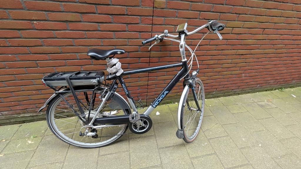 Koga Sparta en  giant E-bike, Overige merken, Gebruikt, Ophalen of Verzenden, 50 km per accu of meer