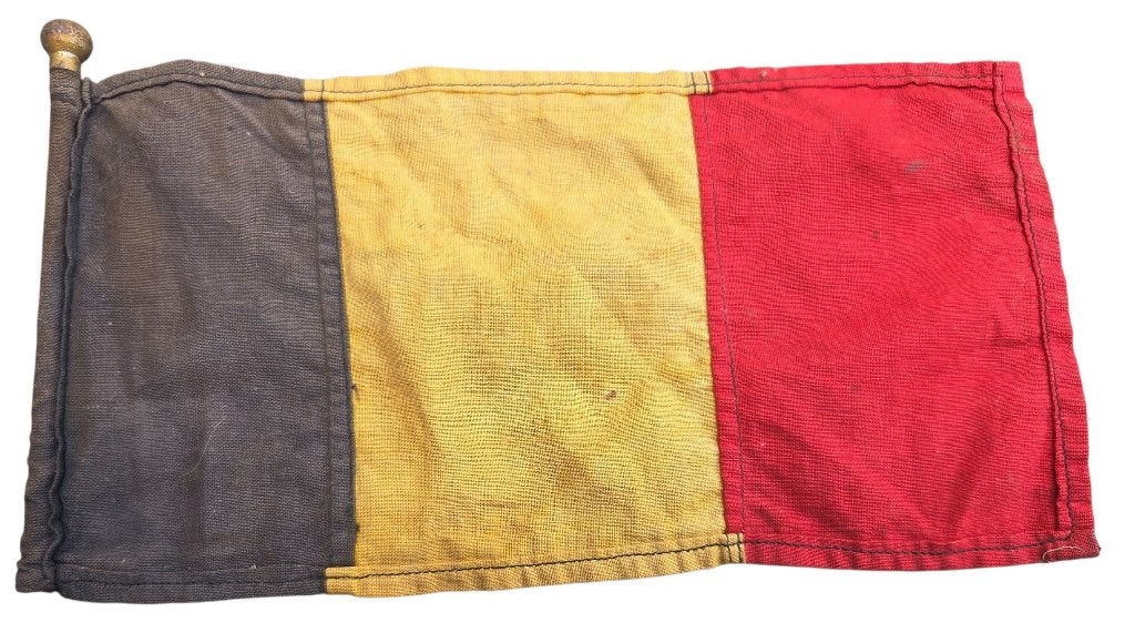 belgische  ww2  bevreidings vlaggetjes, Ophalen of Verzenden, Overige gebieden