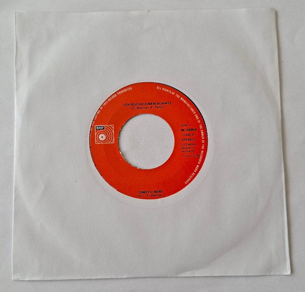 Cindy & Bert - Ich suche einen schatz, Ophalen of Verzenden, Gebruikt, Pop, Overige typen