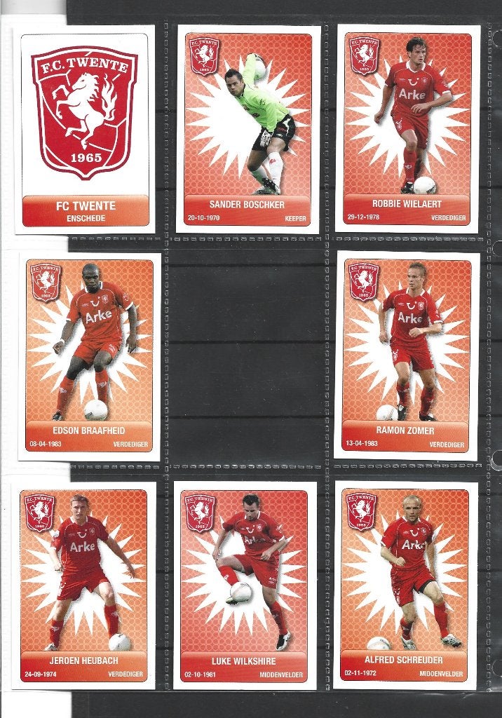 Voetbal plaatjes FC Twente  Plus Official Partner Eredivisie, Ophalen of Verzenden, Zo goed als nieuw, F.C. Twente, Poster, Plaatje of Sticker