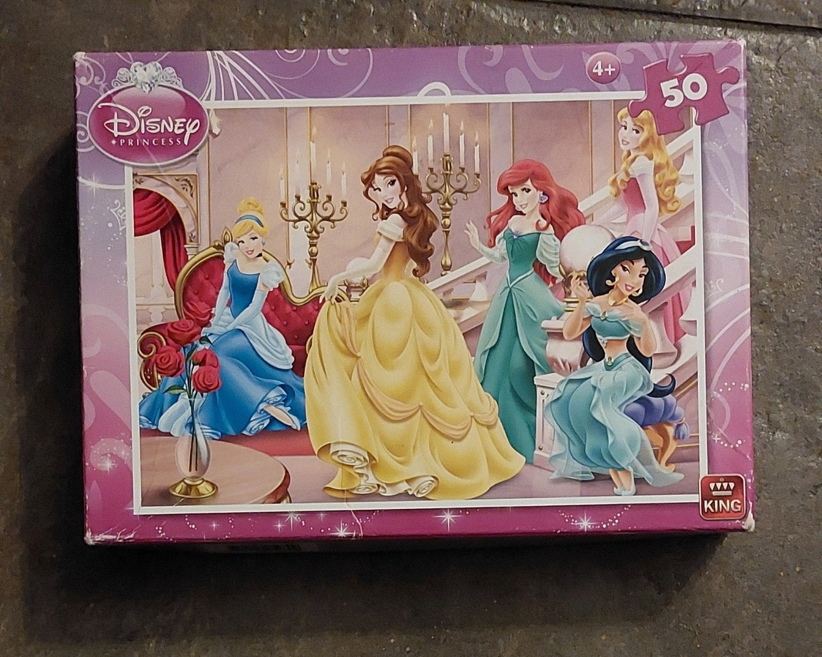 prinsessen puzzel 50 stukjes compleet (klein prijsje), Ophalen of Verzenden, 10 tot 50 stukjes, Gebruikt, 4 tot 6 jaar