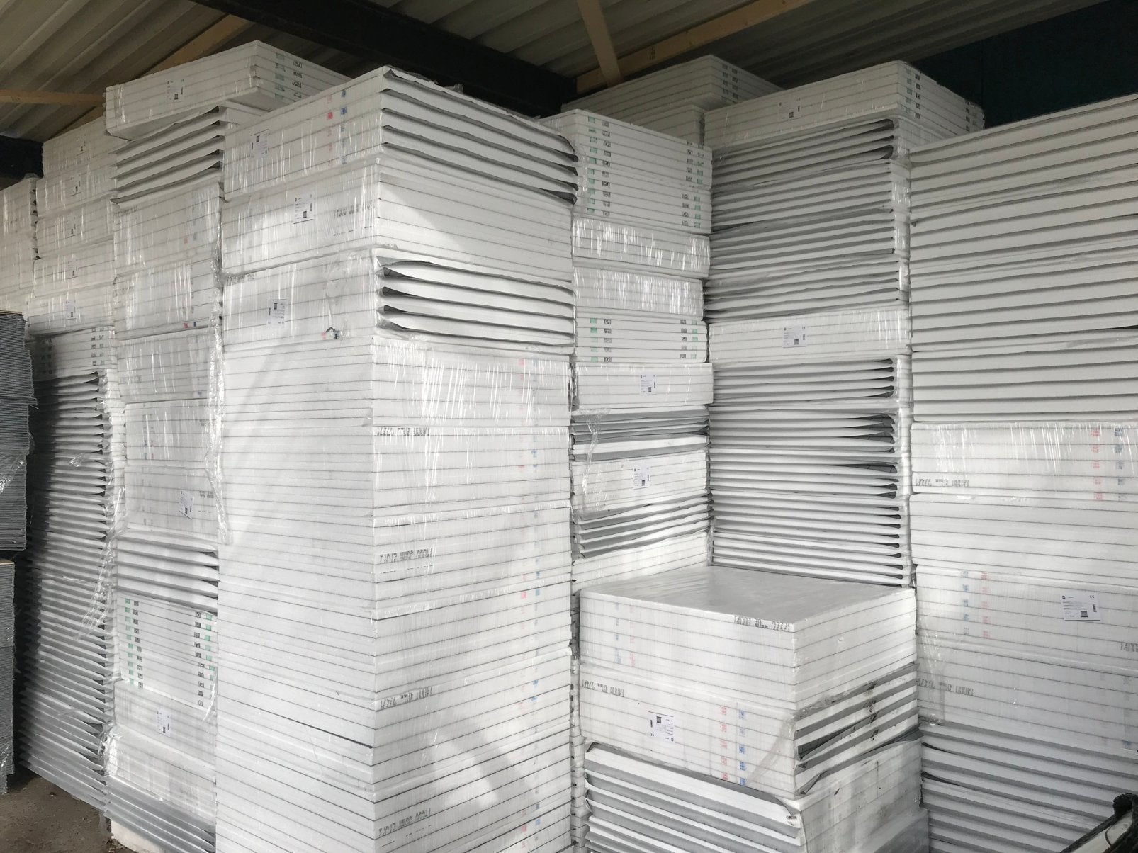 Vloerverwarming tackerplaat 2 cm 100 m2 nu 450,00 euro, Minder dan 4 cm, Ophalen of Verzenden, 15 m² of meer, Vloerisolatie