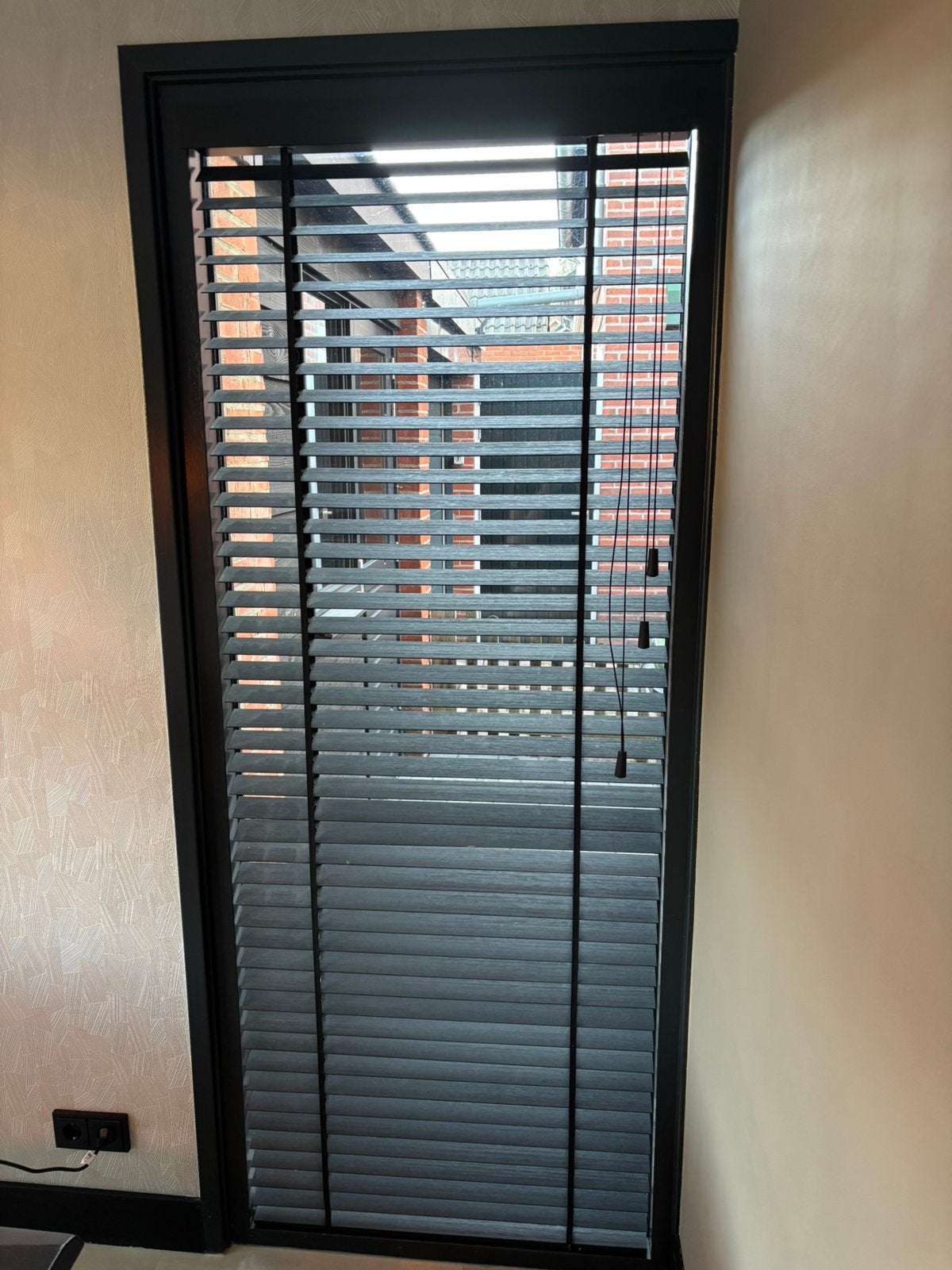 Bamboe jaloezie 50mm 79x208.5 cm, Ophalen, Jaloezie, 249 cm, Zo goed als nieuw