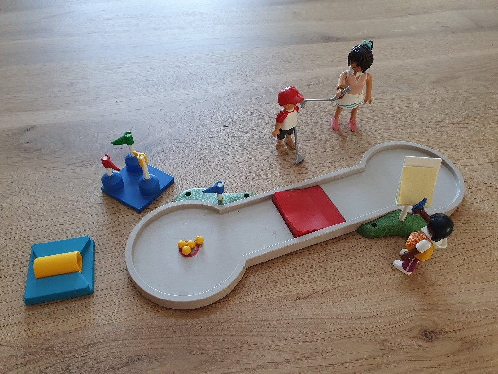 Playmobil 70092 Mini Golf Set - Compleet, Complete set, Overige typen, Ophalen of Verzenden, Zo goed als nieuw
