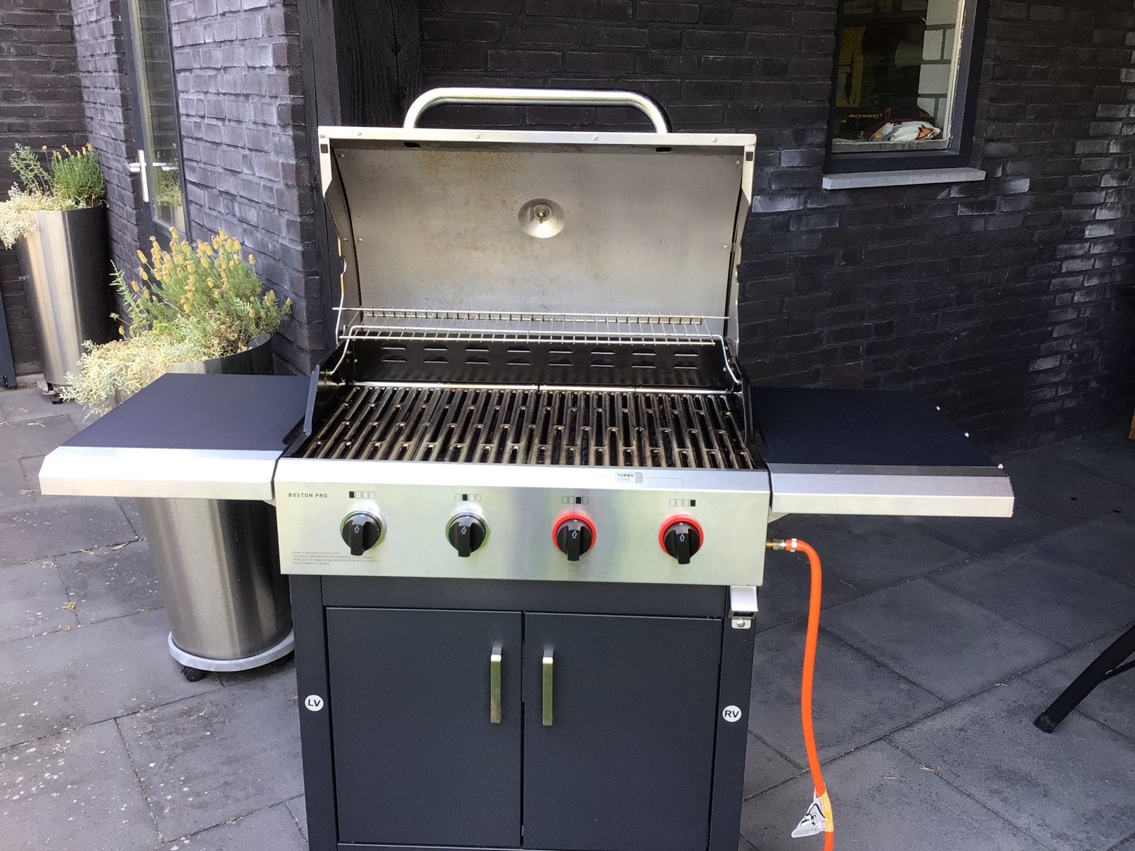Enders Boston Pro 3K Turbo Gasbarbecue, Ophalen, Gebruikt