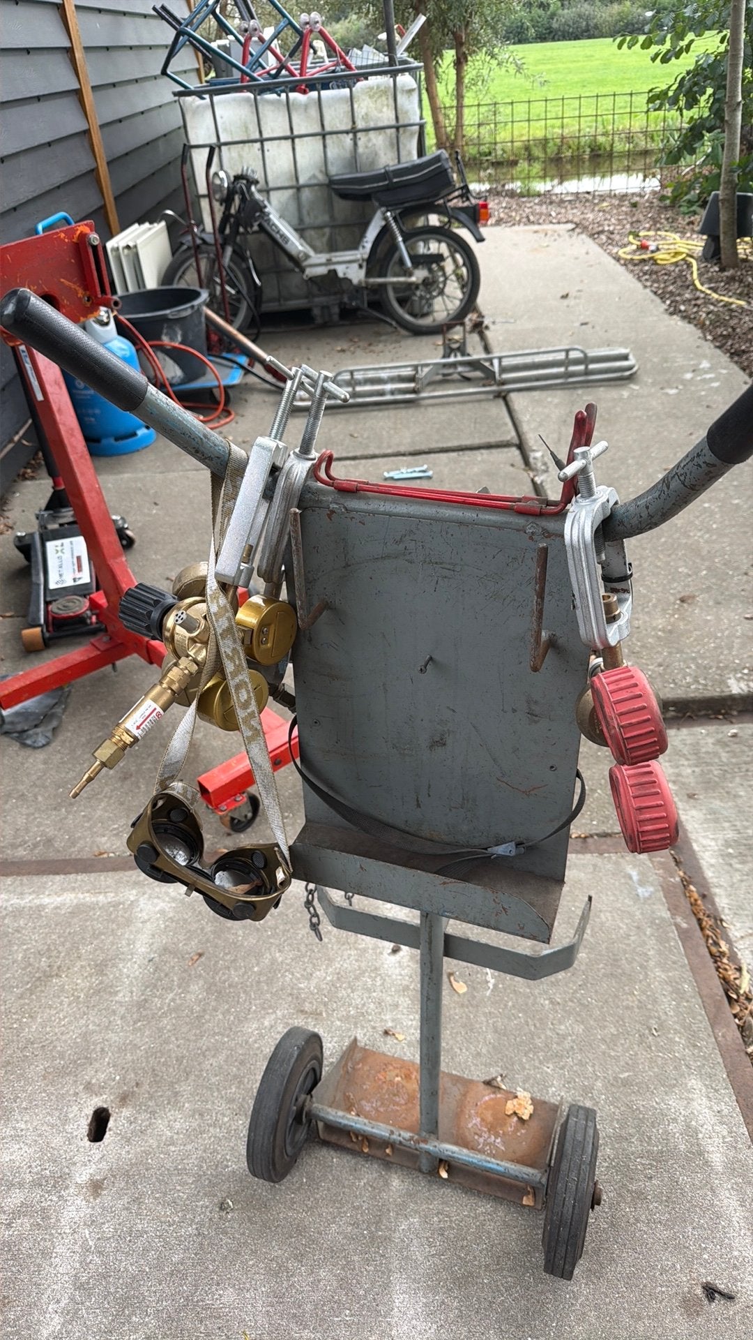 Gasflessenwagen, Doe-het-zelf en Verbouw, Ophalen, Gebruikt, ., Overige typen
