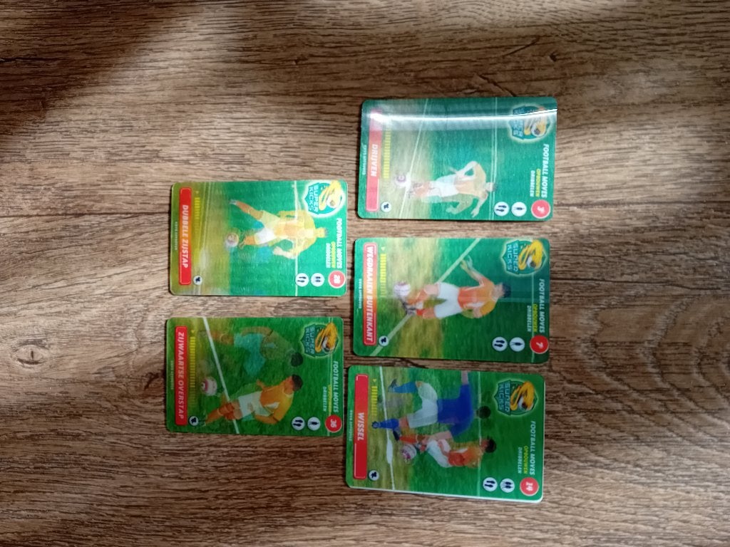 5 Super Kicks, Ophalen, Zo goed als nieuw, Overige binnenlandse clubs, Poster, Plaatje of Sticker