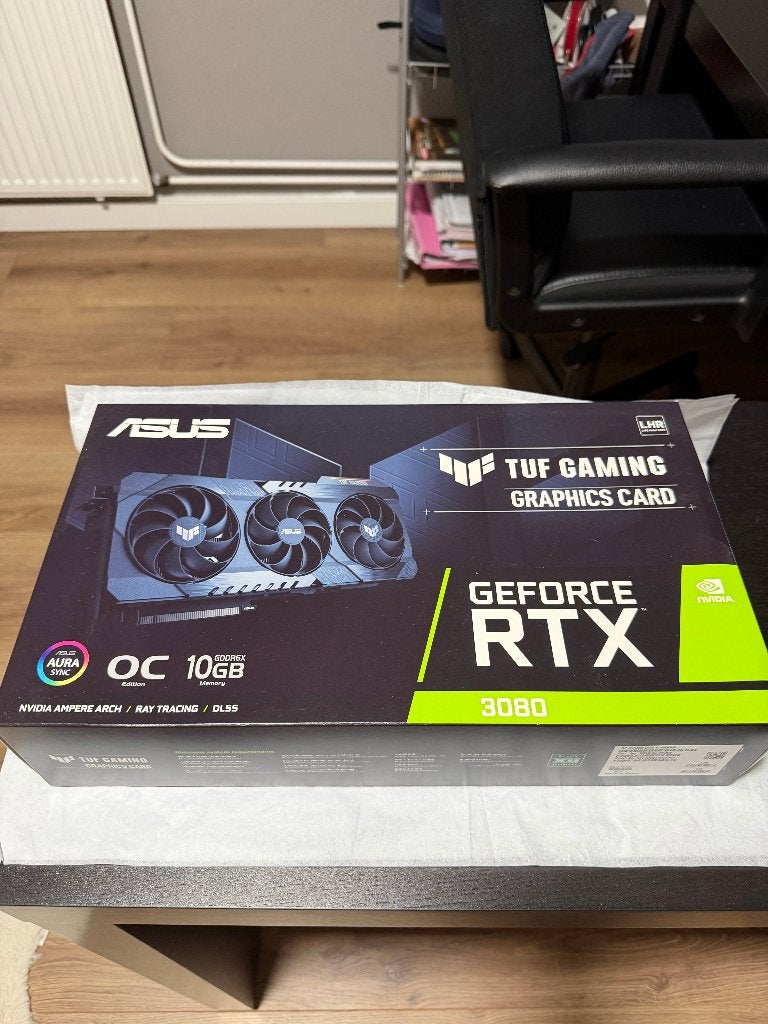 Asus Geforce RTX 3080 TUF 10GB, Ophalen, Gebruikt, GDDR6, PCI-Express 4