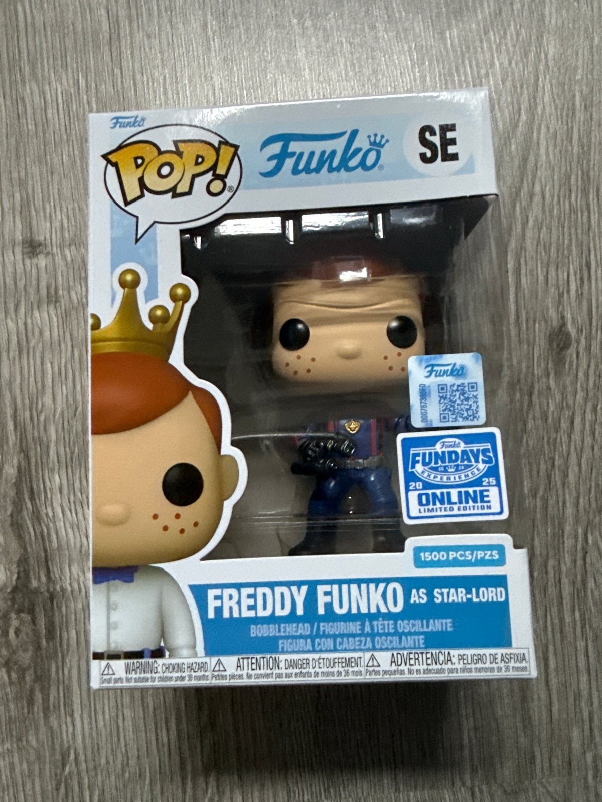 Freddy Funko as Star-Lord Funko Pop! Limited Edition, Ophalen of Verzenden, Nieuw