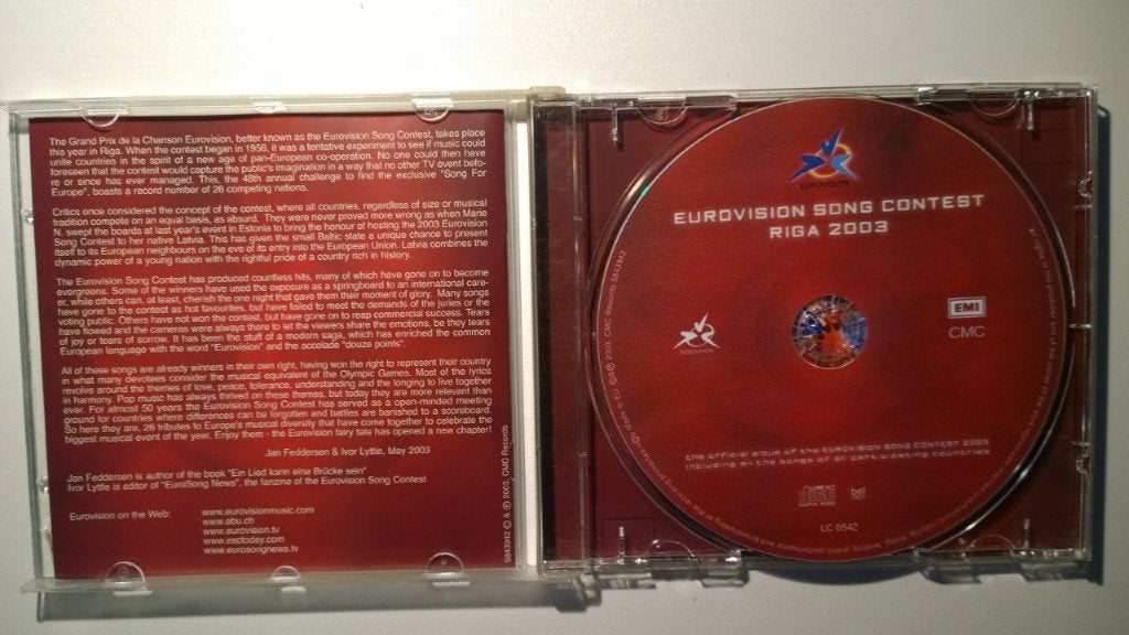 Eurovision Song Contest Riga 2003, Ophalen of Verzenden, Zo goed als nieuw, Pop