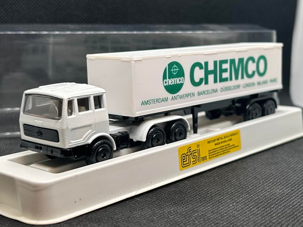 Efsi Mercedes Chemco 1:87 OVP, Verzenden, Zo goed als nieuw, Bus of Vrachtwagen, Efsi