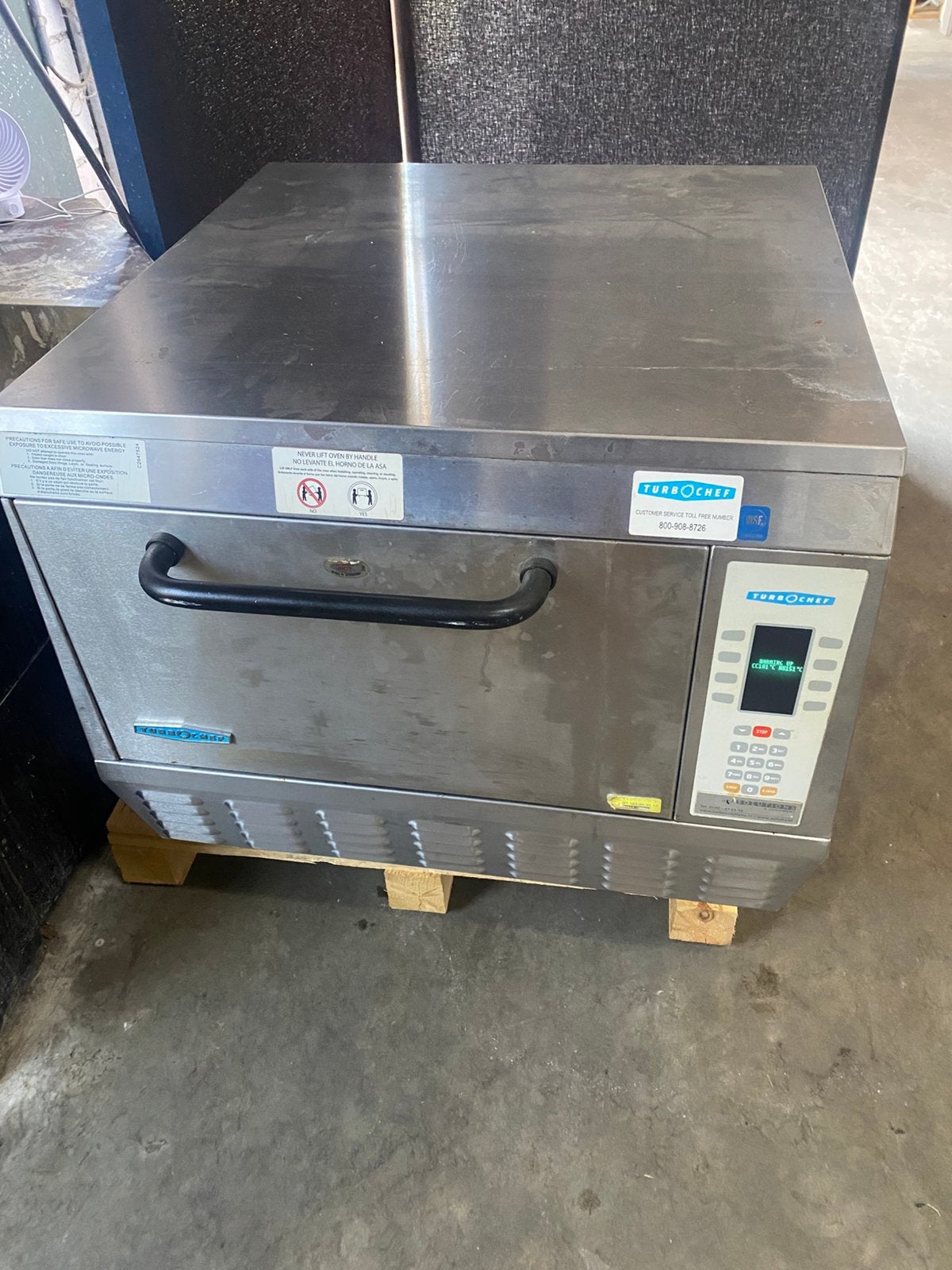Turbochef heteluchtoven oven, Ophalen, Gebruikt, Minder dan 45 cm