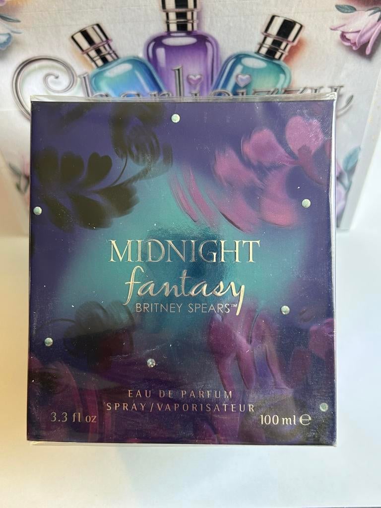 Britney Spears - midnight fantasy 100ml edp, Ophalen of Verzenden, Nieuw