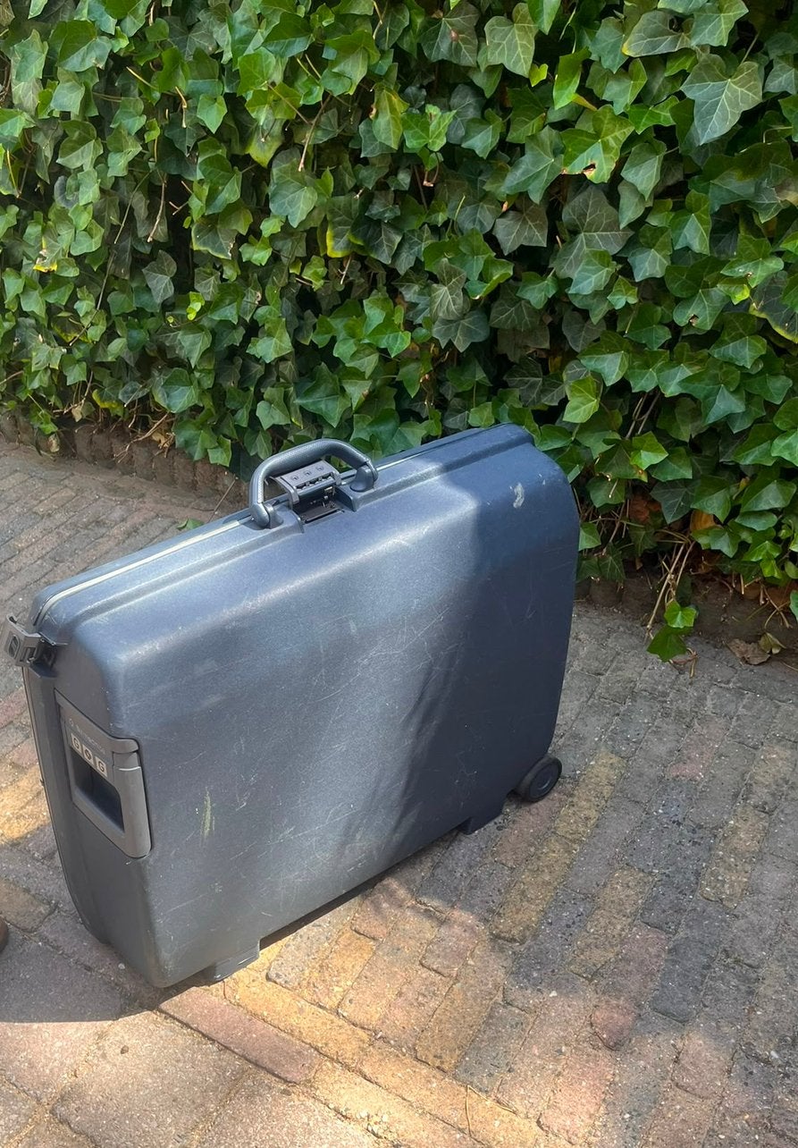 Samsonite koffer, niet kapot te krijgen!, Ophalen, Gebruikt, Hard kunststof, 70 cm of meer