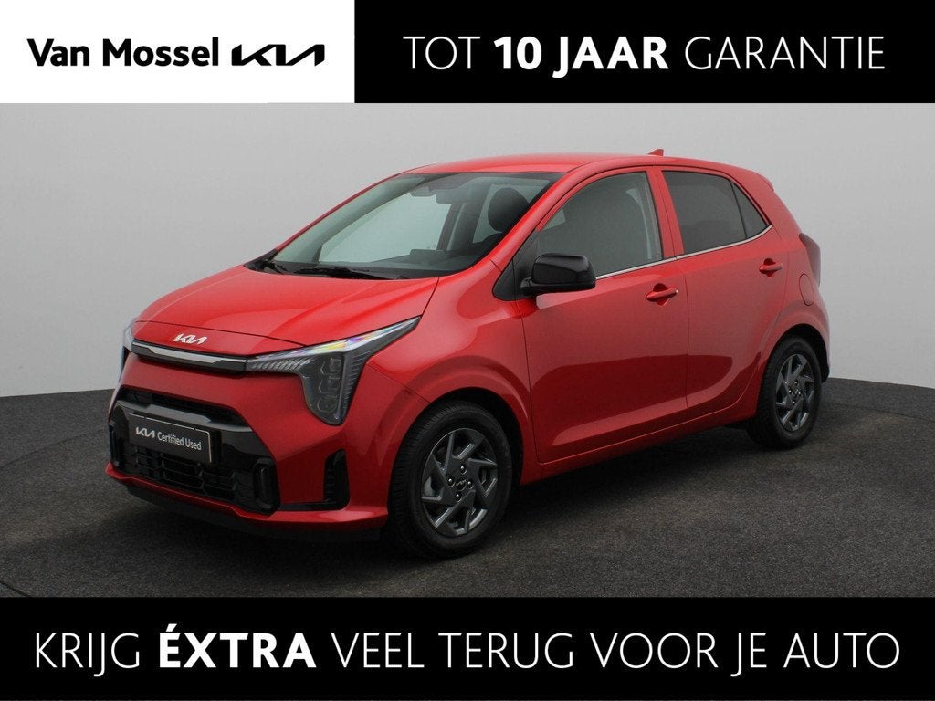 Kia Picanto 1.0 DPI DynamicPlusLine | DUBBELE UITLAATsierstu, Auto's, Kia, 12 maanden, Stof, Euro 6, 4 stoelen