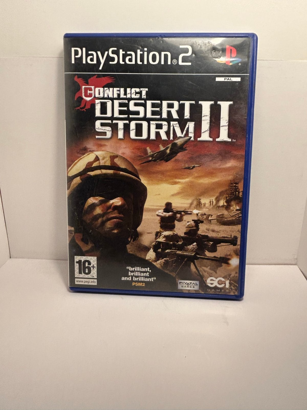 Conflict: Desert Storm II - PlayStation 2 (PS2), Gebruikt, Shooter, 1 speler, Eén computer