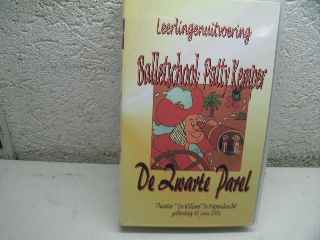 vhs 70a balletschool patty kemper leerlingen uit voering 01, Alle leeftijden, Ophalen of Verzenden, Zo goed als nieuw