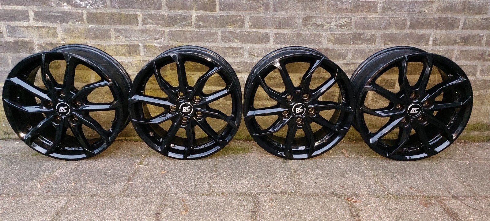 Zwarte 16 Inch RC Design velgen voor Ford, Volvo Peugeot, Ophalen