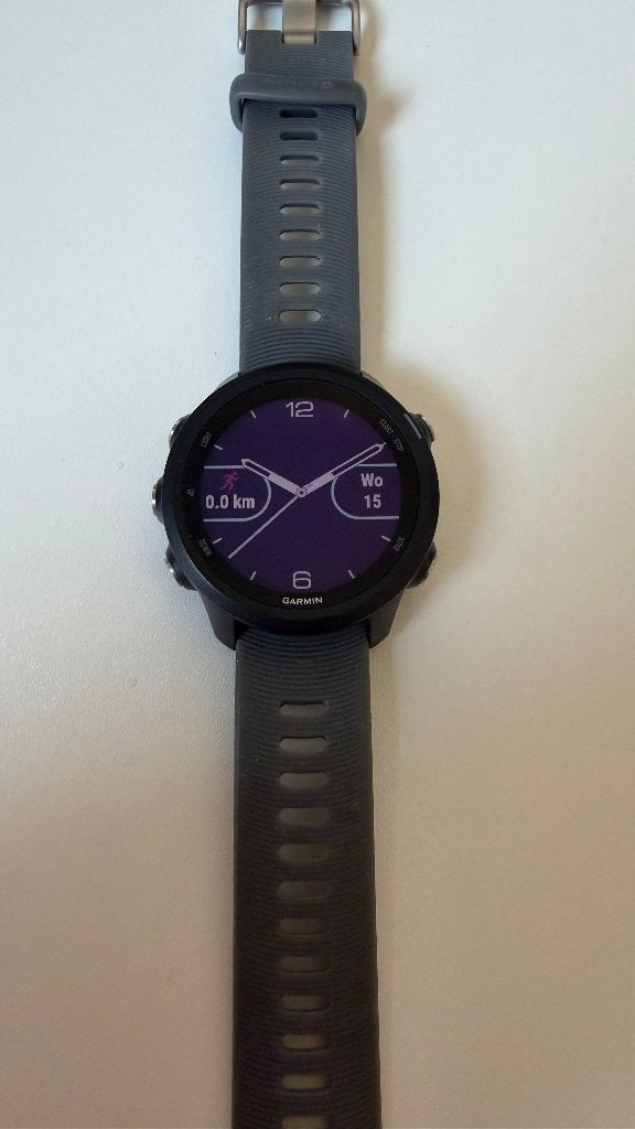 Garmin Forerunner 245 – Zeer nette staat – Krasvrij scherm, Zwart, Garmin forerunner, Ophalen of Verzenden, Zo goed als nieuw