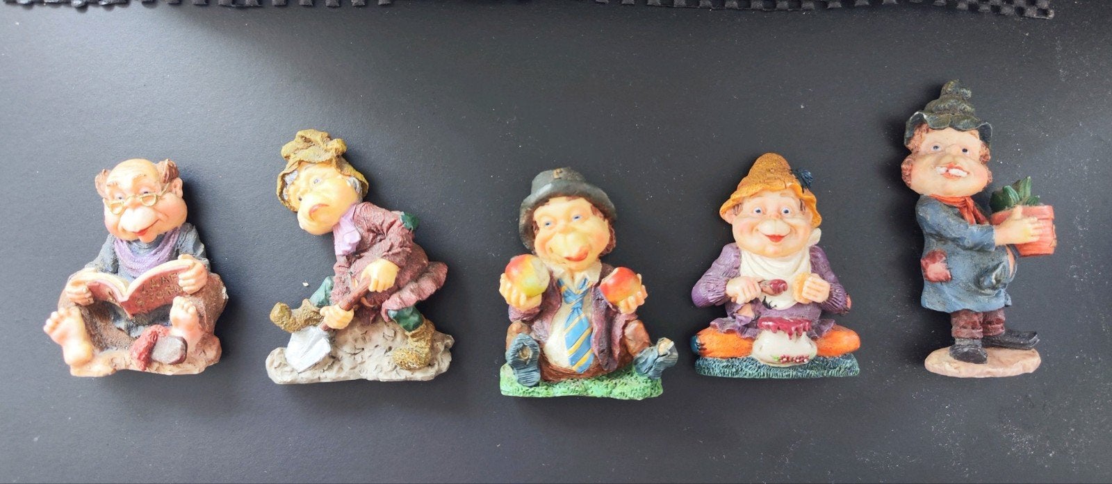 Veronese magneet beeldjes 5 stuks, Ophalen of Verzenden, Gebruikt