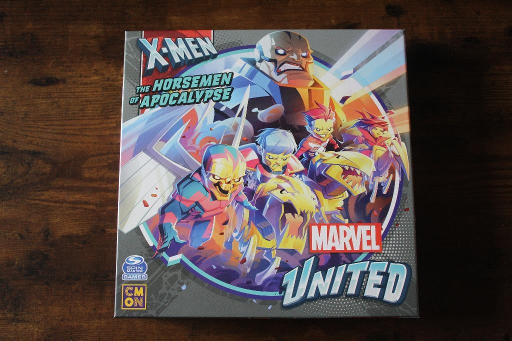Marvel United X-Men – The Horsemen of the Apocalypse, Een of twee spelers, Ophalen, Zo goed als nieuw, CMON