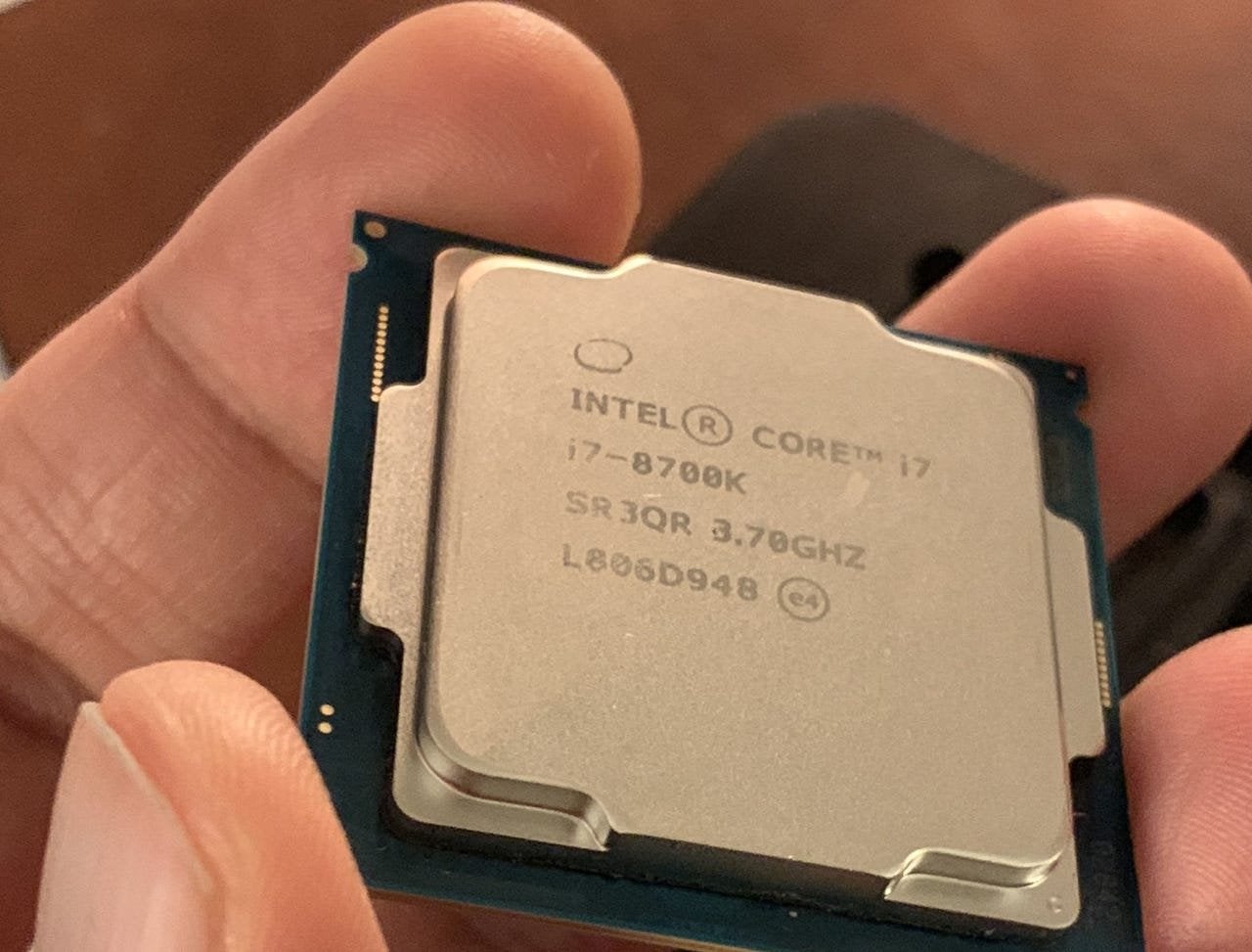 Intel Core i7-8700K Processor - 3.70GHz, 6 Cores, Computers en Software, Processors, Ophalen of Verzenden, Gebruikt, 6-core, 3 tot 4 Ghz