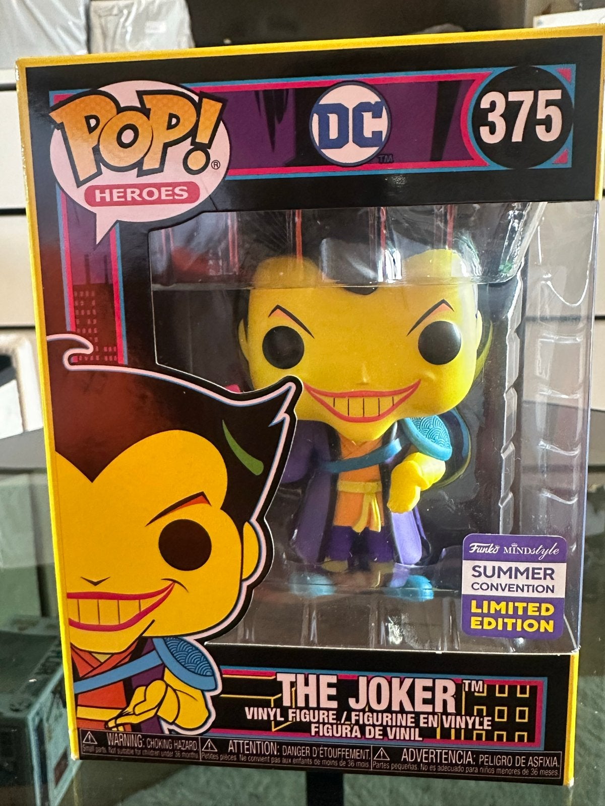 Funko Pop! Heroes The Joker 375 Summer Convention Limited, Ophalen of Verzenden, Nieuw