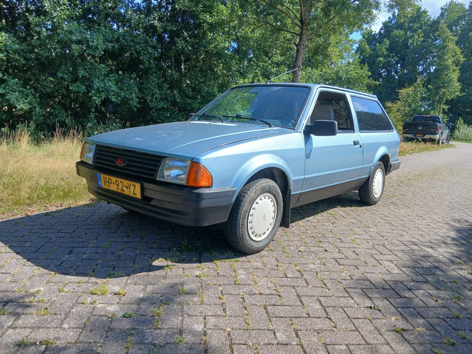 Ford Escort mk3 1.1 Estate 1982, Auto's, Escort, 54 pk, Beige, 4 cilinders