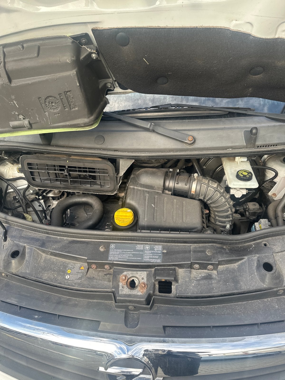 Opel Vivaro 2012 Voorkop, Motor & Versnellingsbak, Ophalen of Verzenden, Gebruikt, Opel