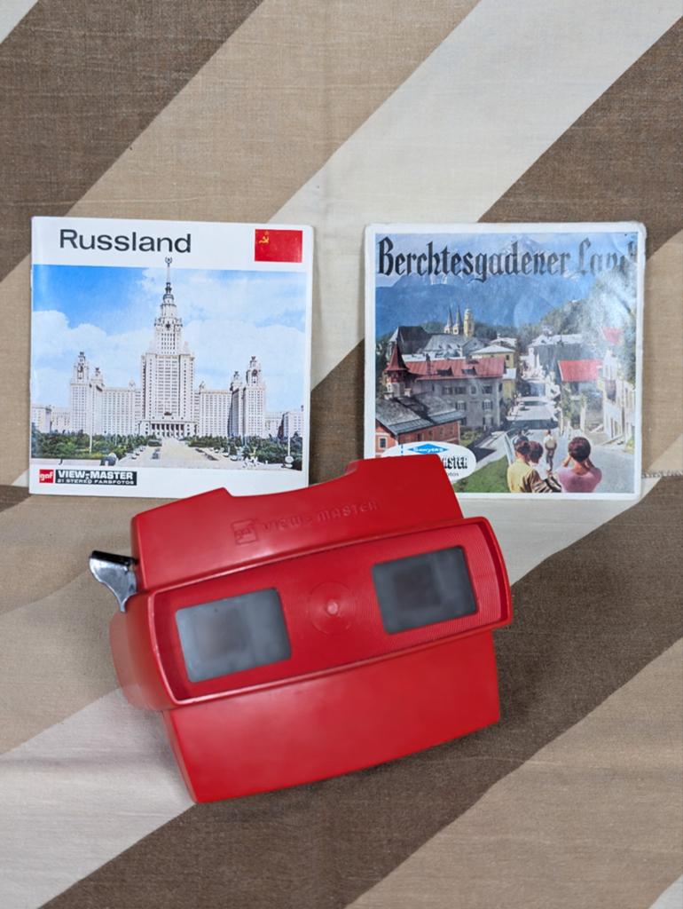View-Master met Rusland en Berchtesgadener Land schijven, Ophalen of Verzenden, Gebruikt