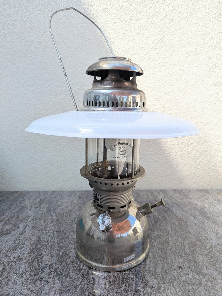 Petrolite vislamp, Antiek en Kunst, Ophalen of Verzenden