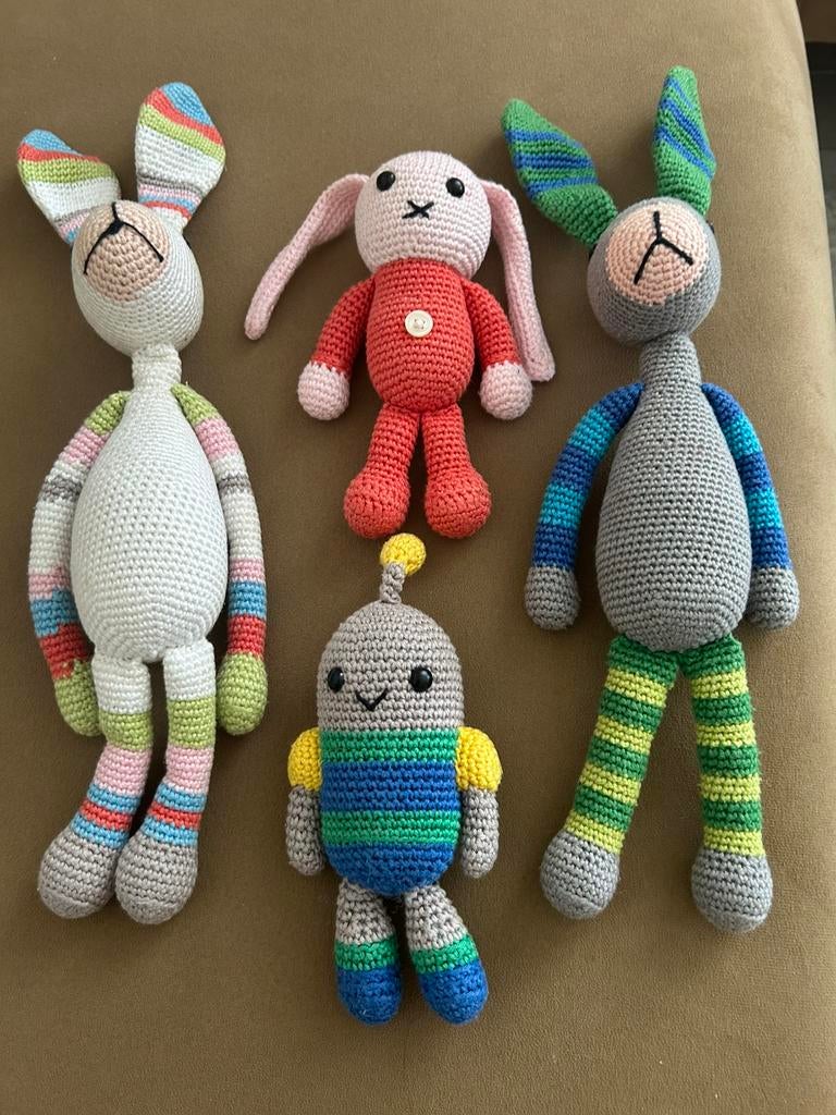 Mooi Nieuw handgemaakte knuffels, Ophalen of Verzenden, Nieuw