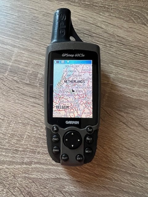 Garmin GPSMAP 60CSx, Ophalen of Verzenden, Zo goed als nieuw, Navigatie of Gps
