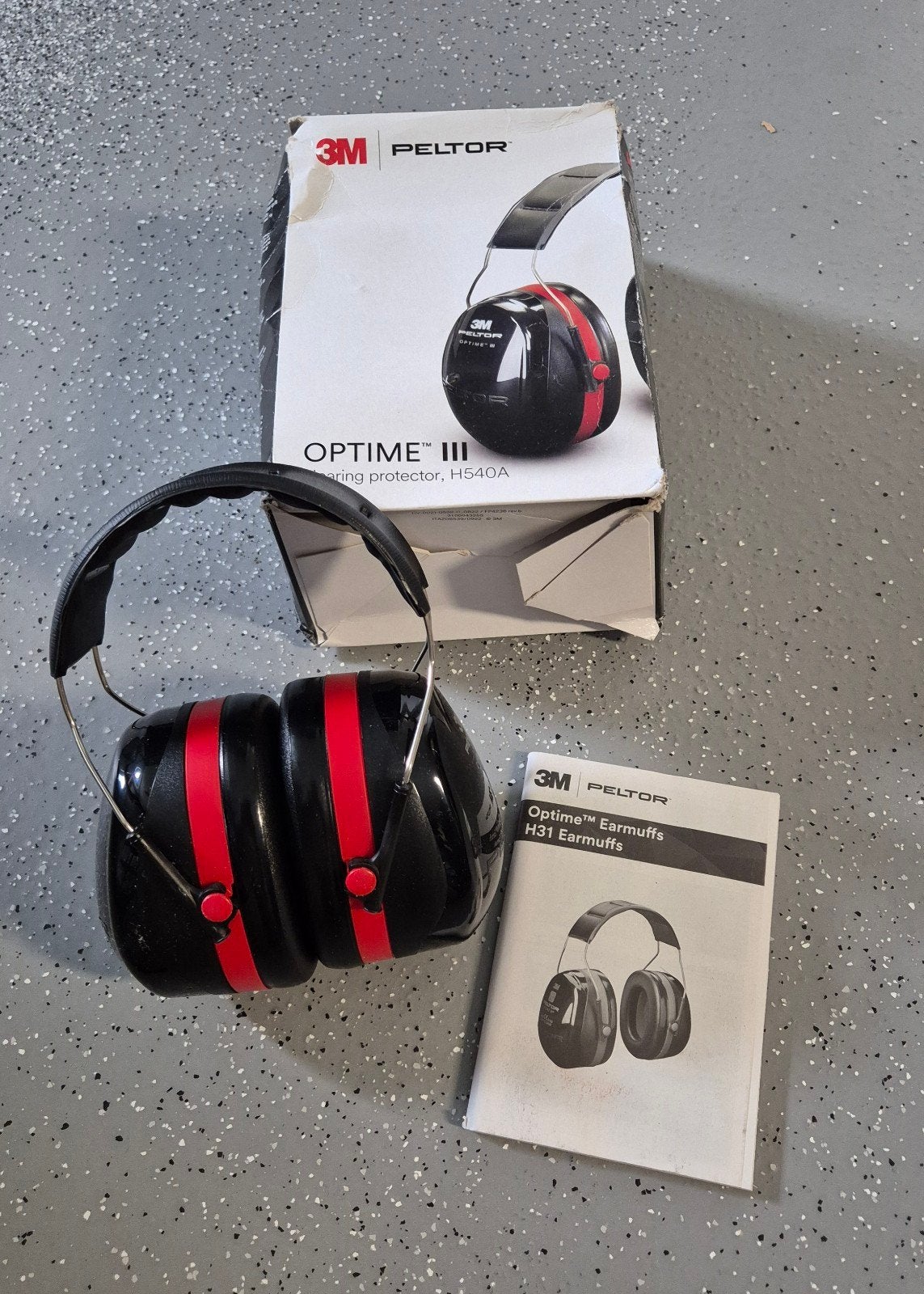 3M Peltor Optime III H540A oorkappen – gehoorbescherming, Ophalen of Verzenden, Nieuw