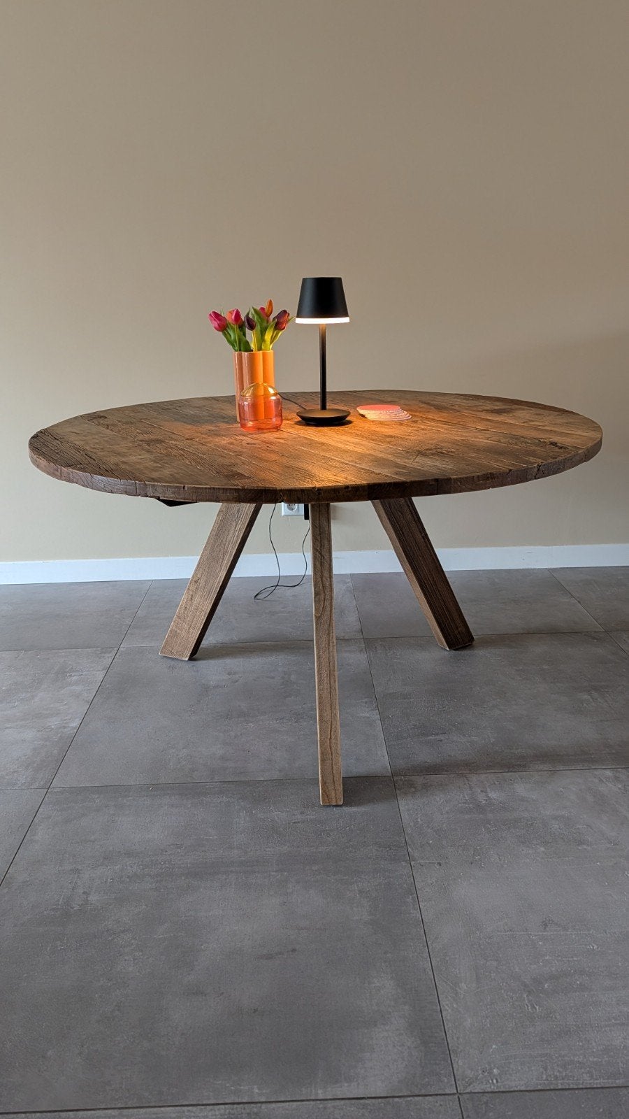 Ronde eettafel BePureHome ø140cm, Ophalen, Rond, Zo goed als nieuw, Vijf personen of meer