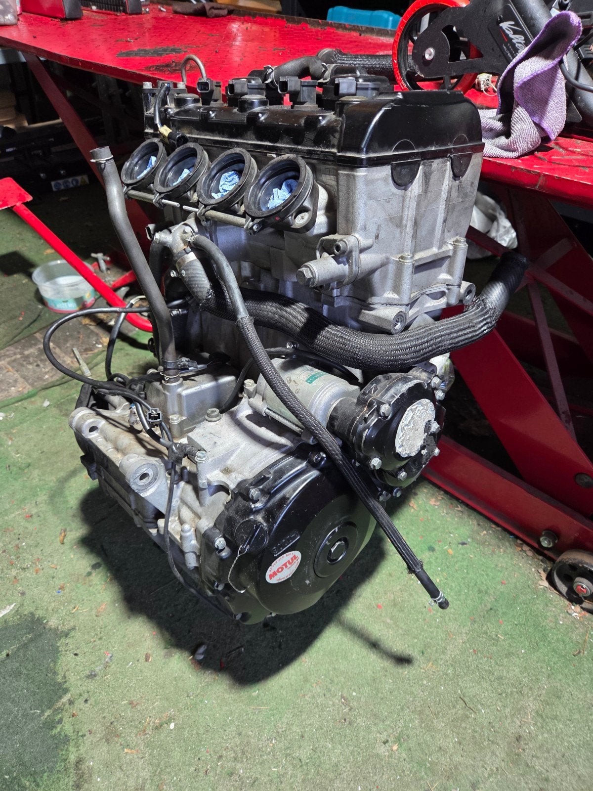Motorblok Suzuki gsxr 1000 K7, Ophalen, Gebruikt