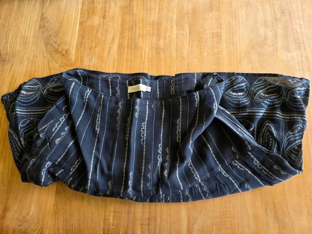 Rok bonaparte met voering zwart/creme maat 40, Kleding | Dames, Maat 38/40 (M), Zwart, Ophalen of Verzenden, Zo goed als nieuw