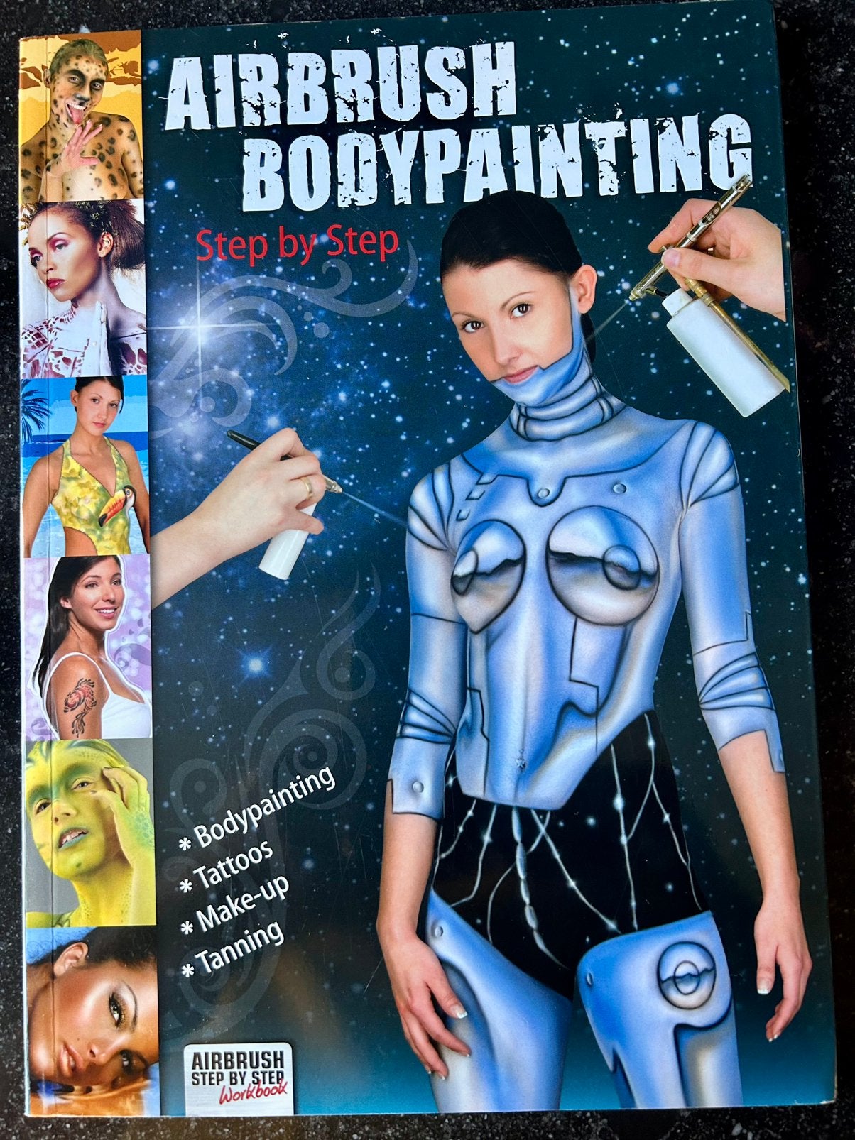 Airbrush Bodypainting - Step by step - Roger Hassler, Ophalen of Verzenden, Zo goed als nieuw, Roger Hassler, Overige onderwerpen