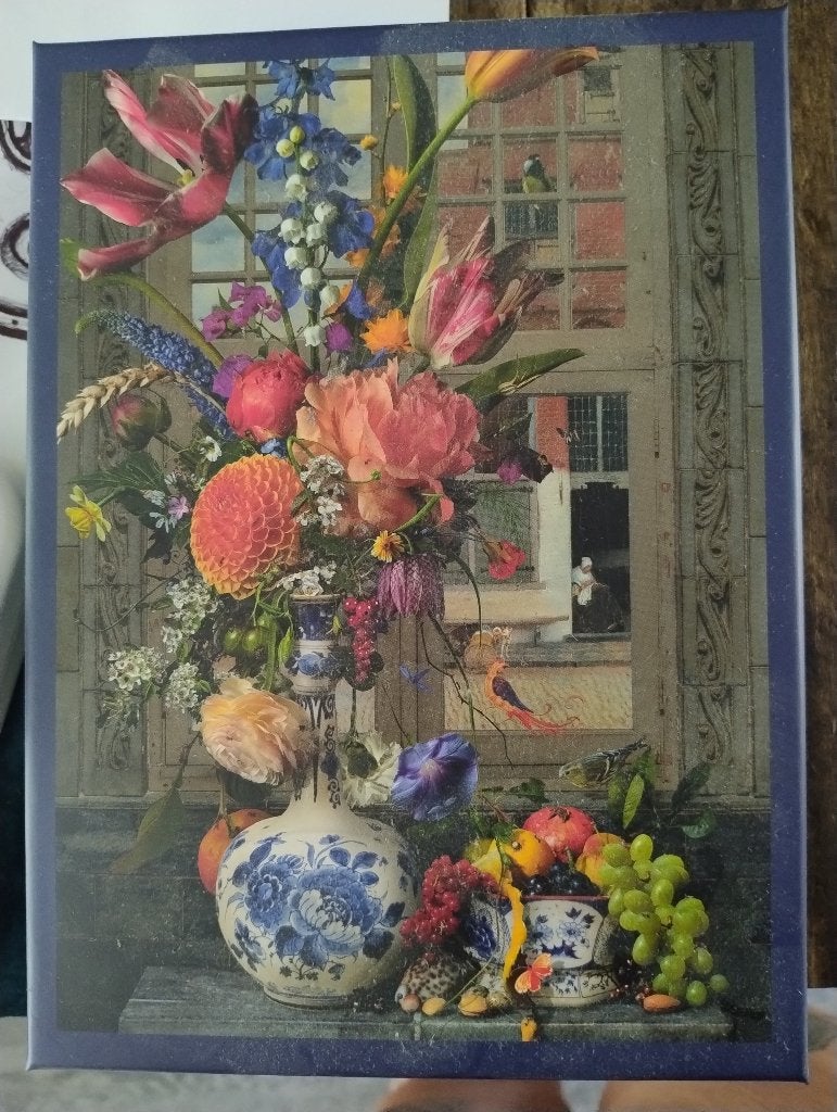 Puzzel Royal Delft, Ophalen of Verzenden, 500 t/m 1500 stukjes, Zo goed als nieuw, Legpuzzel