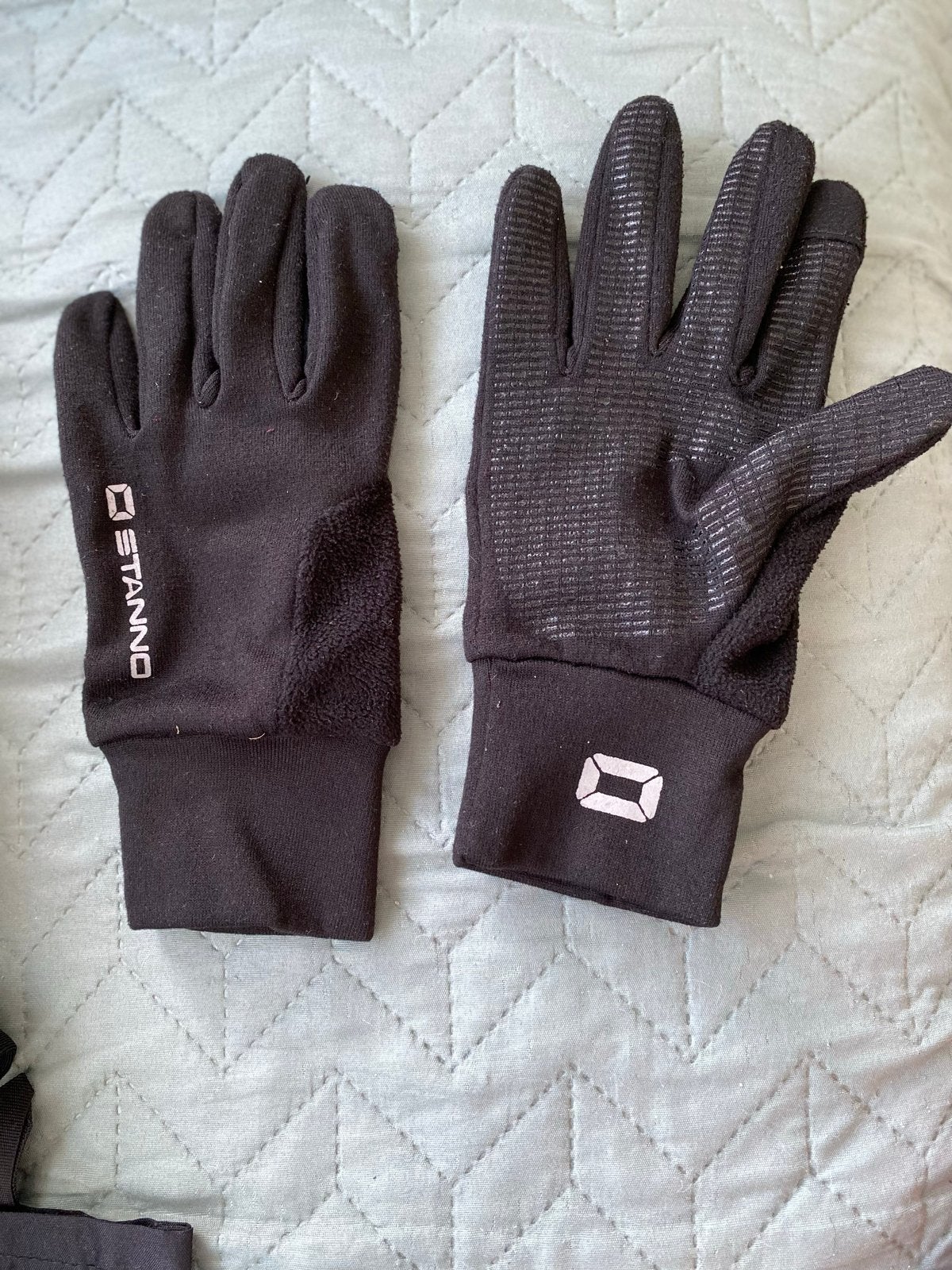 Stanno handschoenen - Zwart, Kleding | Dames, Mutsen, Sjaals en Handschoenen, Ophalen of Verzenden, Zo goed als nieuw, Maat 34 (XS) of kleiner
