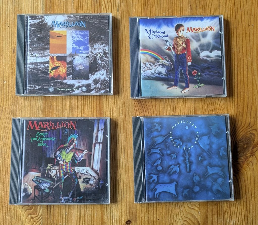 Marillion CD's (4x), Ophalen of Verzenden, Zo goed als nieuw