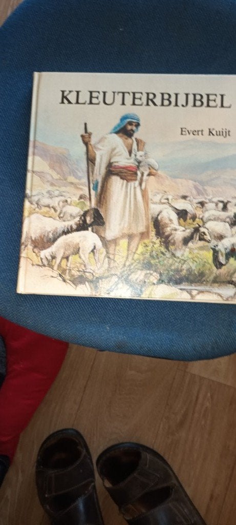 EVERT KUIJT - KLEUTERBIJBEL, Ophalen of Verzenden, Gelezen, Evert Kuijt, Fictie algemeen